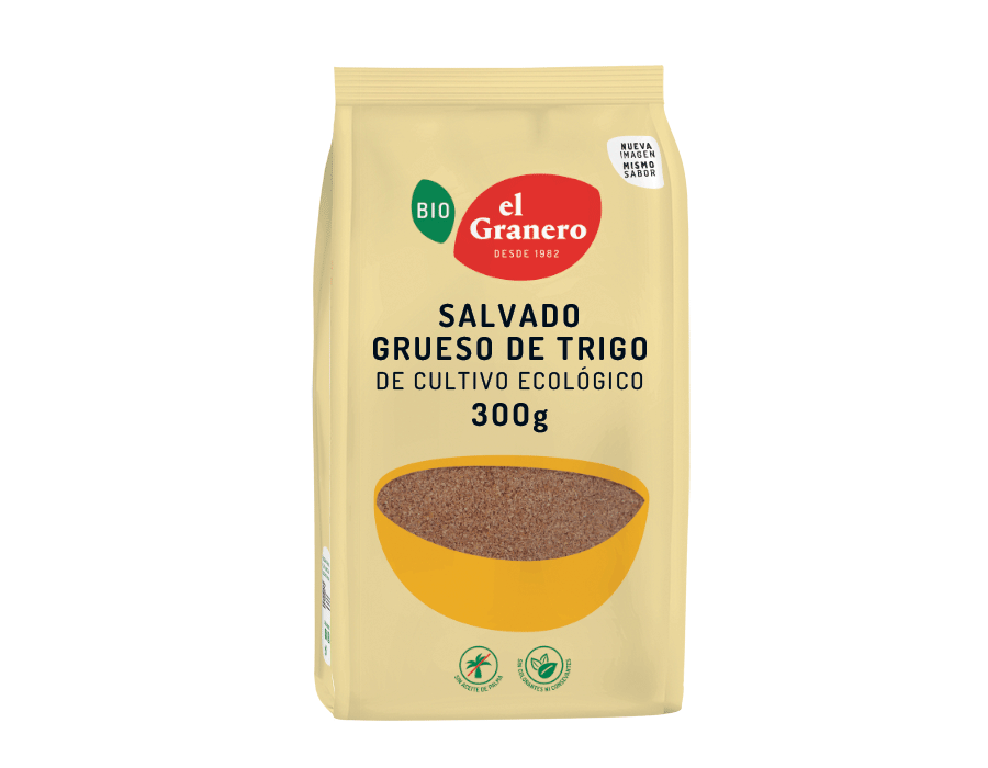 Salvado Grueso de Trigo Bio 300 grs