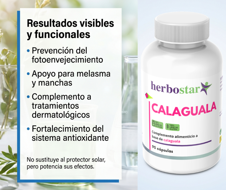 CALAGUALA 90 CÁPSULAS VEGETALES | HERBOSTAR