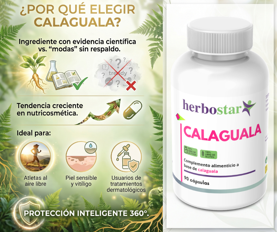 CALAGUALA 90 CÁPSULAS VEGETALES | HERBOSTAR