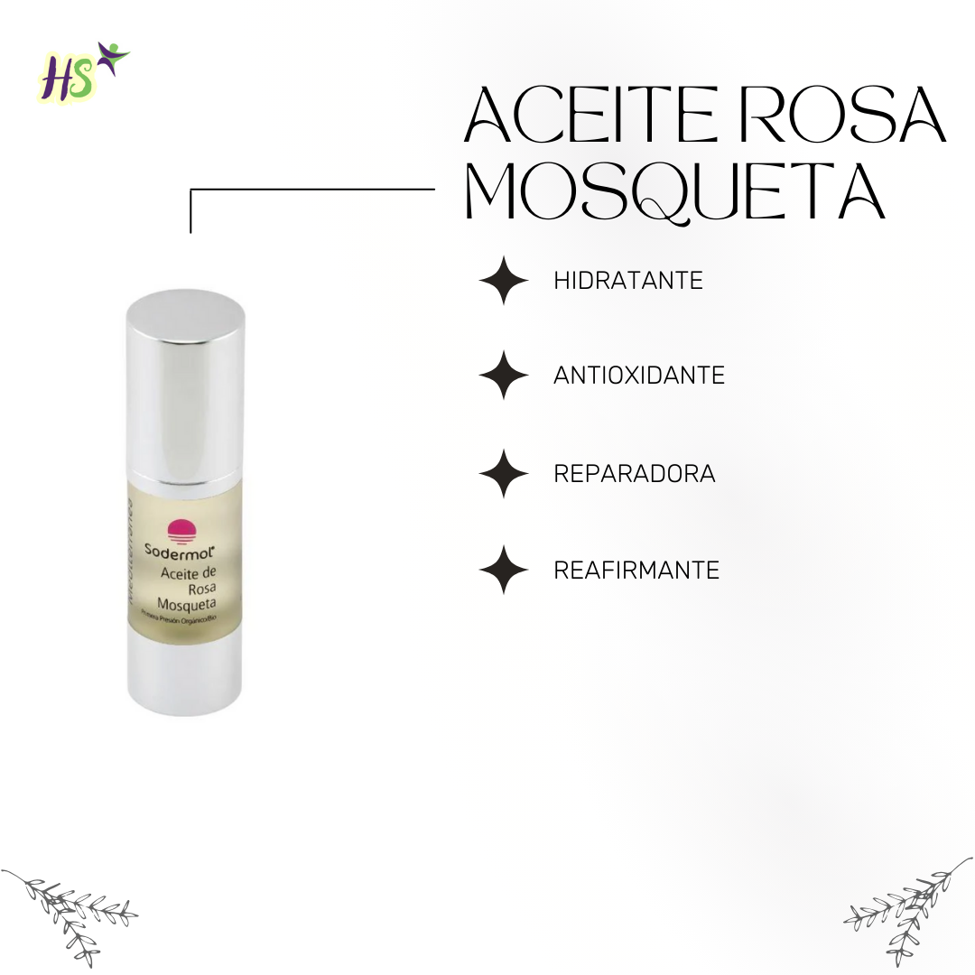 Aceite de Rosa Mosqueta 100% ecológico 30 ml