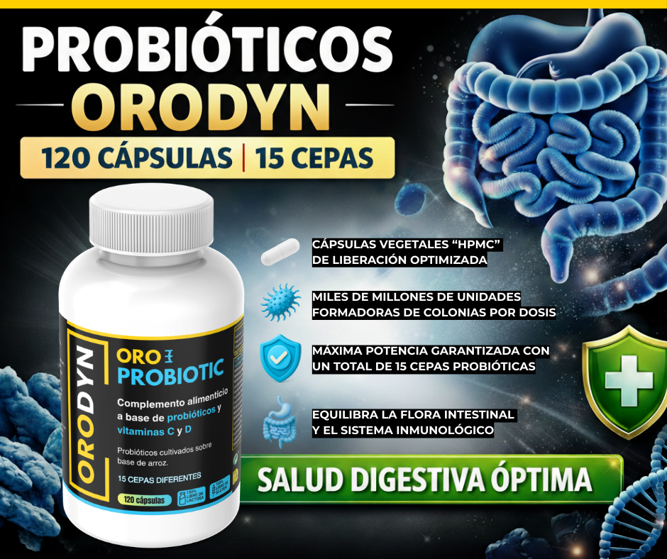 Oro Probiotic 120 cápsulas