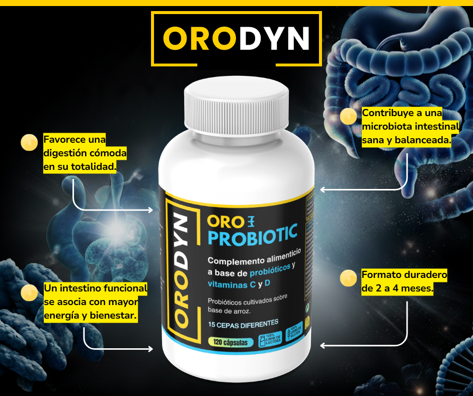 Oro Probiotic 120 cápsulas
