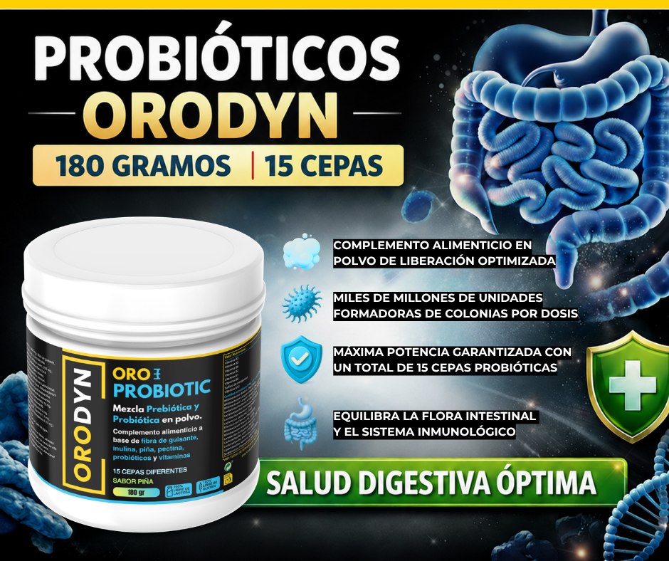 Oro Probiotic 180 gramos en polvo