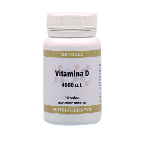 Vitamina D 4000 UI 100 tabletas