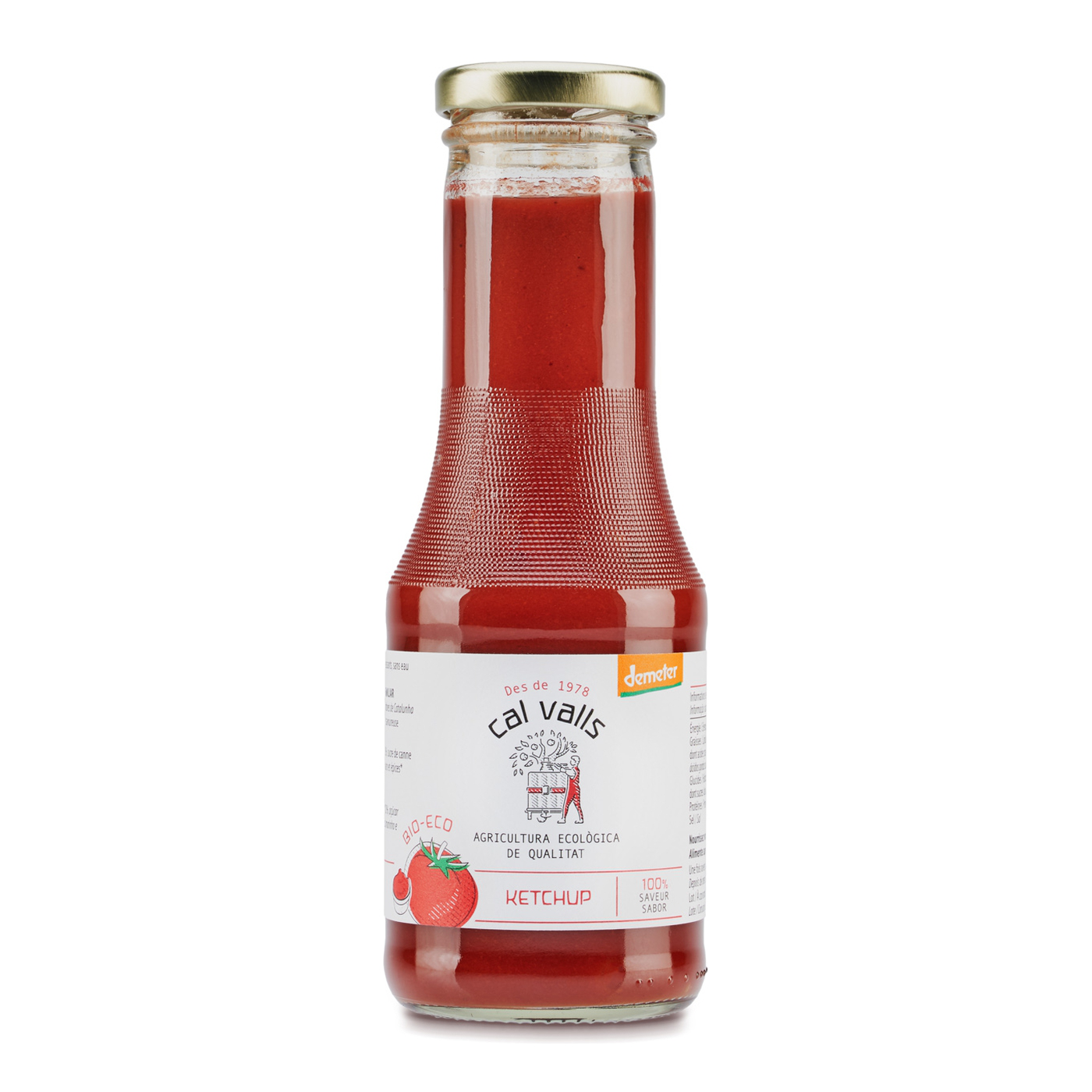 Ketchup Ecológico 320 grs