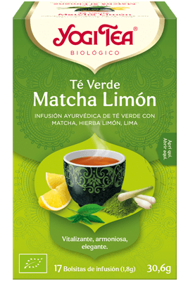 Yogi Tea Té Verde Matcha Limón